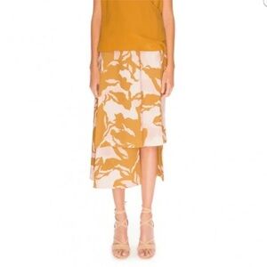 Keepsake French midi asymmetric skirt size M